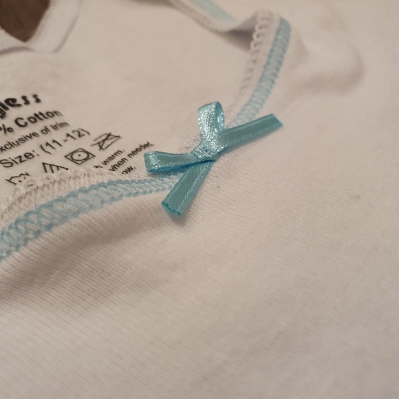 Girls white tank tops (4 pack) - Picture 3 of 4